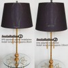 Lamp Shade Harp Holder,8 Inch Bronze Lamp Harp Kit,Fit Both
