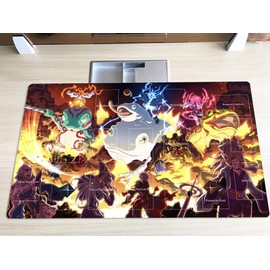 Mlikemat Yugioh Playmat Labrynth of The Silver Castle CCG TCG Trading Card Play Mat and Free Bag (ZD039-982-A)