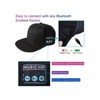 Wireless Bluetooth Baseball Cap With Speaker, Adjustable Bluetooth Hat Wireless