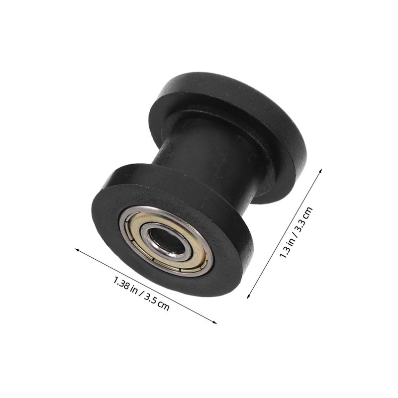 BUGUUYO 3pcs Chain Roller Tensioner Durable Wheel Guide for Dirt