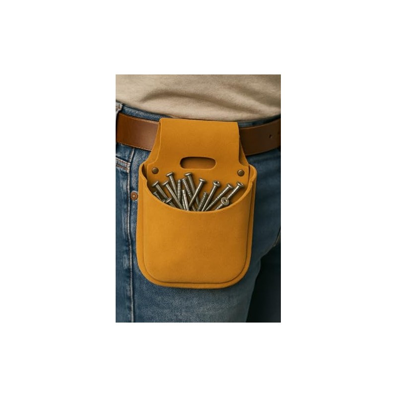 Kaufmann Nail Bag Made of Cowhide Leather (Nail Bag)