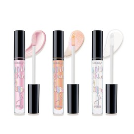 Misslyn Lip Gloss with High Shine, Volumising and Moisturising Colour for Full Lips - Set of 3 Lip Gloss