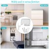12 Pieces Touch Catch Latch, Cupboard Spring Catches Touch Push