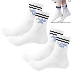 2025 School Child Socks, First Day of School Gift Socks Boys Girls, Perfect School Cone Filling, First Day of School Gift, Blue 2, One size fits all