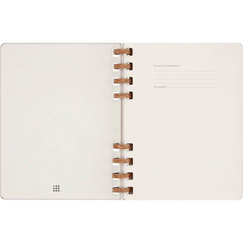 Moleskine Undated Spiral Planner, 12M, Extra Large, Crush Grape, Hard