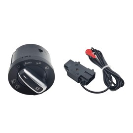 Mr Fix Auto Headlight Switch Headlamp Fog Light Switch Sensor Moduel Compatible for VW Jetta Golf GTI MK5 MK6 Passat Tiguan