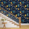 SuxiGlo Firefly Night Botanical Wallpaper Peel and Stick Wallpaper