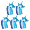 5pcs Fashionable Nail Art Dust Removal Brush Portable Nail Dust