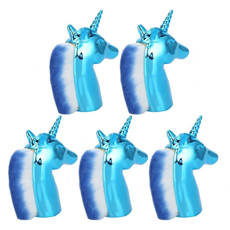 5pcs Fashionable Nail Art Dust Removal Brush Portable Nail Dust
