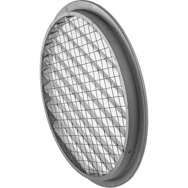 Repa Market 10" Inch Aluminum Gray Soffit Air Vent Cover