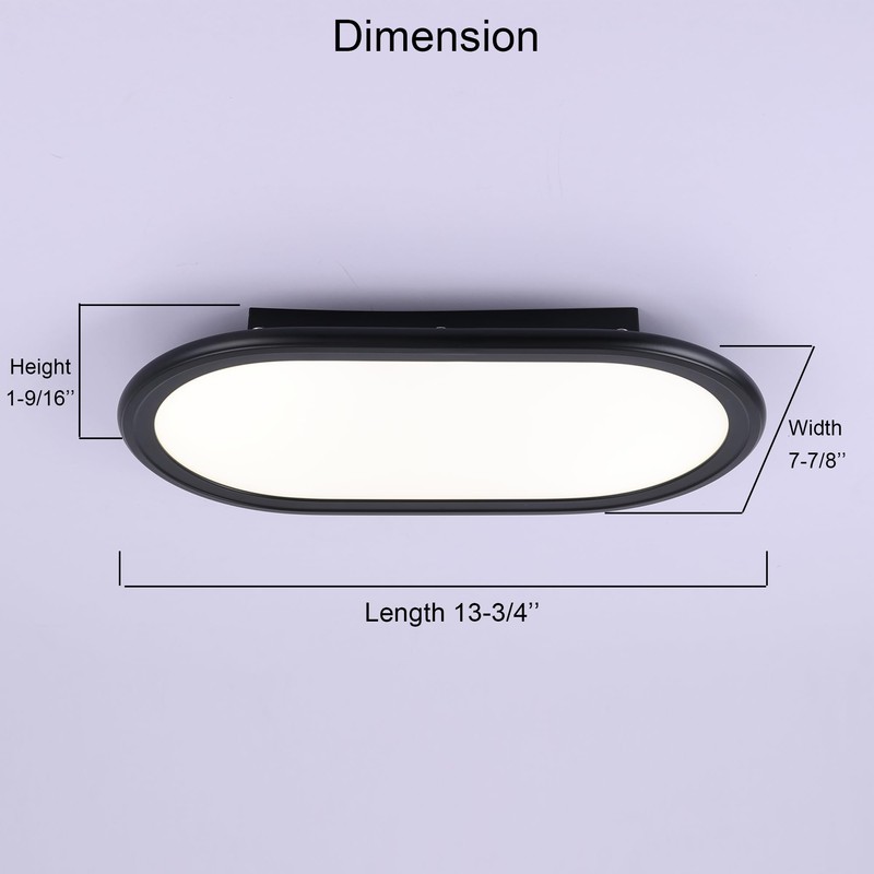 Maichis 12V RV 13inch Super Slim LED Pendant Ceiling Light