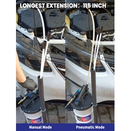 Punmew 6.5L Oil Extractor Pump Pneumatic/Manual Oil Extractor for Oil Change Fluid Extractor Oil Extractor