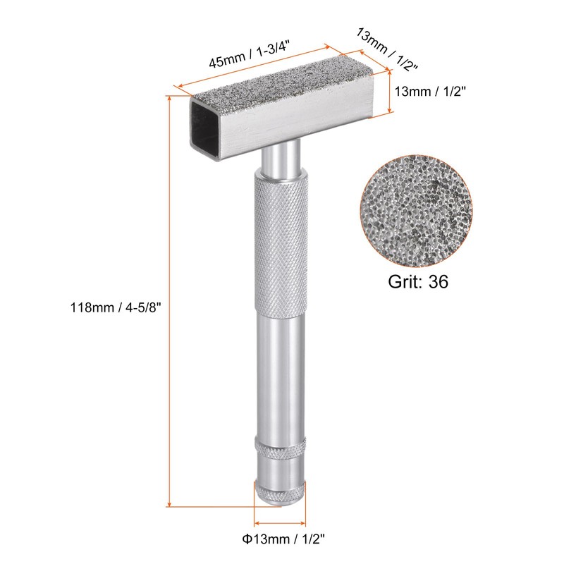 sourcing map 2pcs Grinding Wheel Dresser 36 Grit Diamond Grinding