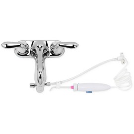 Water Flosser v2 - Faucet Oral Irrigator | Long-Lasting Tubing | Fully Replaceable Components | Usability-Focused Design | Non-Electric, No Battery, No Electric Motor Noise