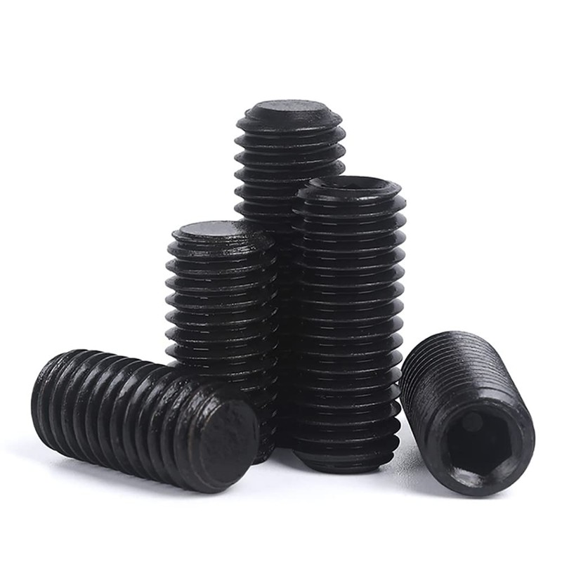 Set of 20 Hex Socket Set Screws M3 Screws Black