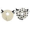 Cat Elizabeth Cone Cartoon Adjustable Cow Pattern After Surgery Recovery