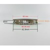 Wheel Center Cap Diameter 2.6 inches (65 mm), Bronze, Silver,