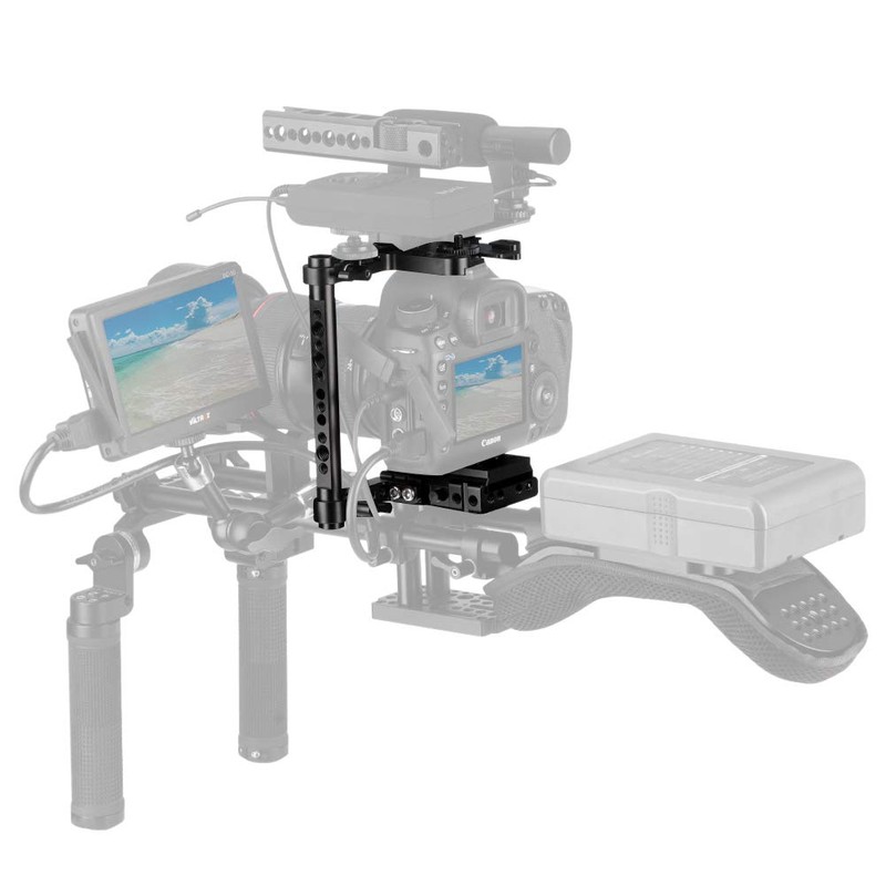 NICEYRIG Universal DSLR Camera Cage with Quick Release Base Plate