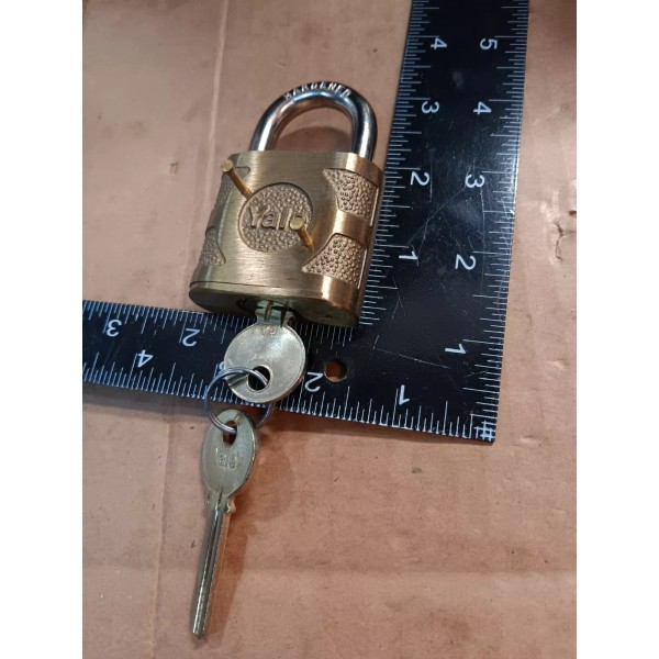yale padlock 0 bitted GA Keyway...colle