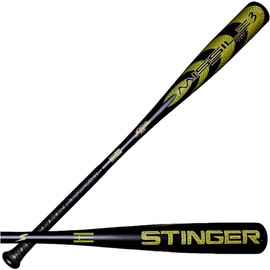 Stinger Missile 3 BBCOR 2 5/8" Baseball Bat Drop -3 2023, Matte Black/Military Green, 34” 31oz