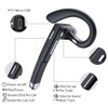 Wireless Earphone Ear-Hook Headphone Boom Mic Compatible with Motorola Moto