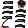8 Pcs Flat Hair Clips for Women - Large Matte