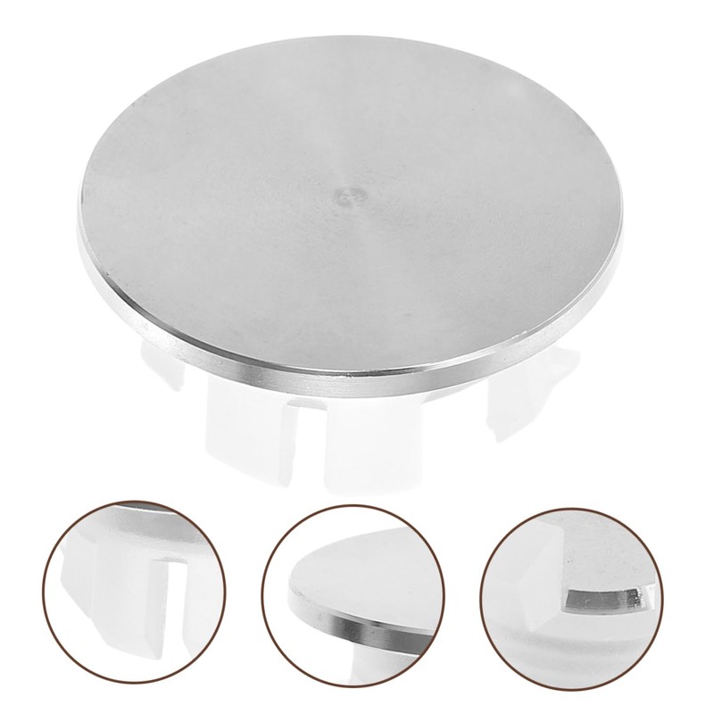 TEHAUX Stainless Steel Overflow Cover for Bathroom Sink Decorative Trim