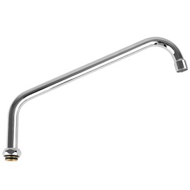 KWODE 14"Brass Swivel Swing Nozzle Spout Replacement Kit for Most T and S Commercial Kitchen Sink Faucet, 14" Spout Reach with MAX 2.2 GPM Aerator