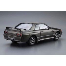 AOSHIMA 1/24 The Model Car Series No. 12, Nissan BNR32 Skyline GT-R 1989 Plastic Model