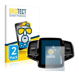 BROTECT Entspiegelungs-Schutzfolie für Volvo XC90 Senus 2015-2017 (2 Stück) Matte Displayschutz-Folie, Anti-Reflex, Anti-Fingerprint