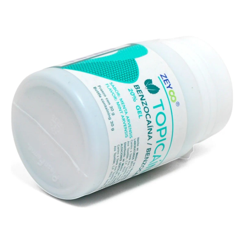 Topicaina Benzocaina 20% Menta 30g Zeyco Anestesia Topica