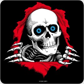 Powell Peralta 12" Ripper Ramp Sticker Black