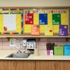 PATIKIL Dots Bulletin Board Border, 33 Feet Poster Chalkboard Cork