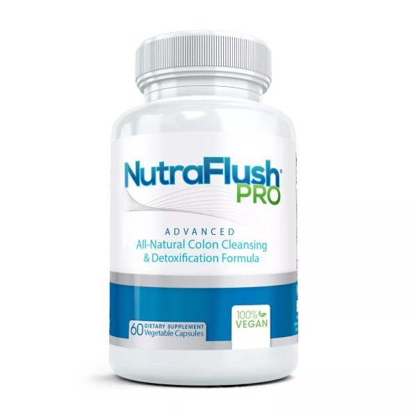 NutraFlush #1 COLON CLEANSE Detox Cleanser Pill ~ Best Cleansing