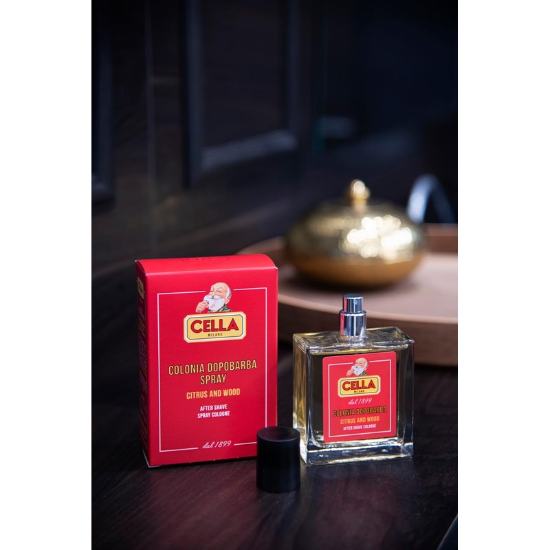 Cella Milano Aftershave Spray Cologne Citrus & Wood – Refreshing