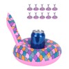 10pcs Inflatable Floating Drink Holders Beverage Cup Coasters for Swimming