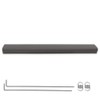 LQI Step Tailgate Cap Molding Compatible with Ford F250 F350