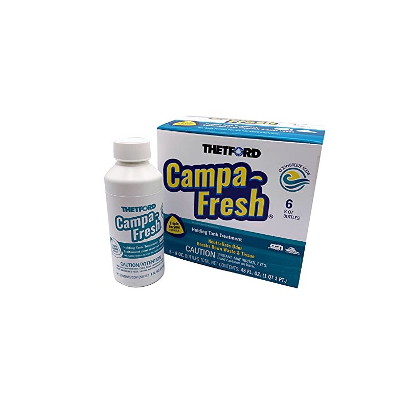 Thetford Campa-Fresh Ocean Breeze Scent RV Holding Tank Treatment, Formaldehyde
