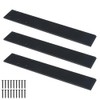 LCGP Countertop Support Brackets,3 Piece 12" Solid Heavy Duty Steel