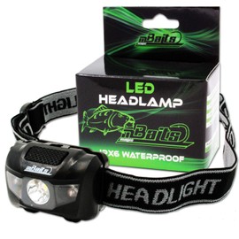 Magic Baits LED Headlamp Multicolour Head Torch Fishing Lamp
