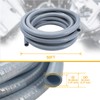 Wocloer Liquid-Tight Conduit - 2 inch 50 Foot PVC Flexible