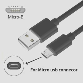 Xininyia 2-Pack Micro USB Chargers Replacment for OHO Smart Glasses USB Charging Cable Cord(Micro USB Type)