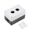 uxcell Push Button Switch Control Station Box 22mm 2 Button