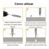 Herramienta Extractor Macho de Rosca Quita Tornillo Roto Perno Barrido