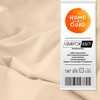 home4good Fitted Sheet, 160 x 200 cm, 100% Combed Cotton,