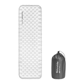 Naturehike Inflatable Sleeping Pad 6.5R Value Ultralight Camping Mattress, Durable Camping Mat Portable Sleeping Air Mattress for Trekking Hiking Backpacking Outdoor