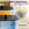4 Pack Laundry Pods Container, Clear Laundry Room Organization Containers,Large