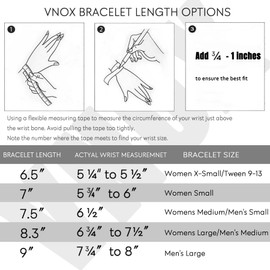 VNOX 5PCS Gold Bracelet for Women Simple Chunky Stackable Stainless Steel Rope/Figaro/Paperclip/Cuban Chain Link Bracelets Set,6.5 Inches