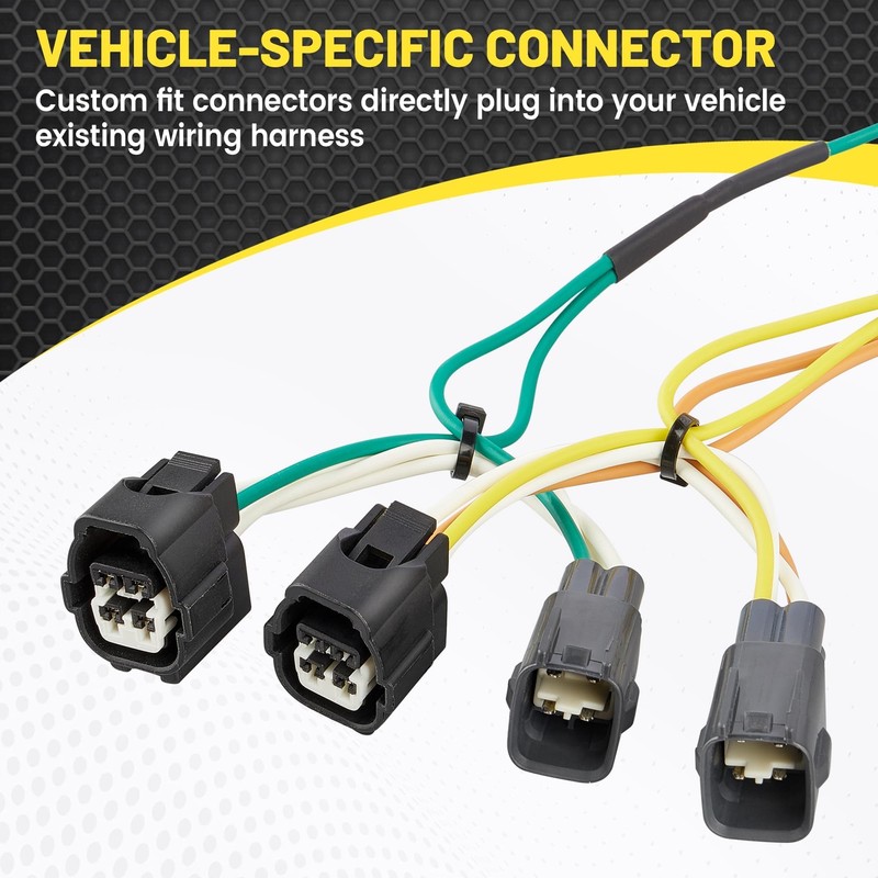 Oyviny 4 Pin Trailer Wiring Harness 55363 for 1998-2006 Jeep
