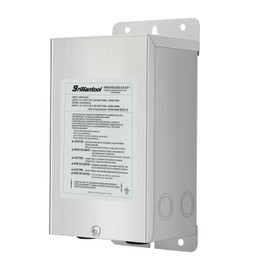 BRILLIANTOOL 300W Stainless Steel Casing Pool Light Transformer, Convert 120VAC to 12V/13V/14V AC Multi-tap, Weatherproof Transformer, Intended for Pool/Spa Lights and Landscape Lighting (300, Watts)